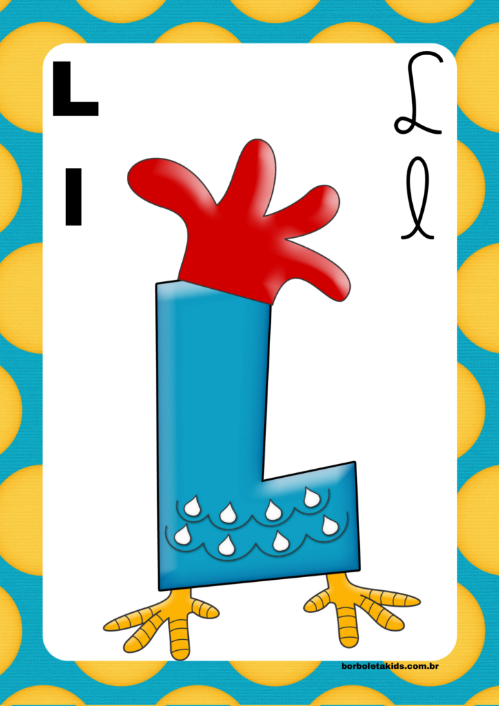 alfabeto de parede 12