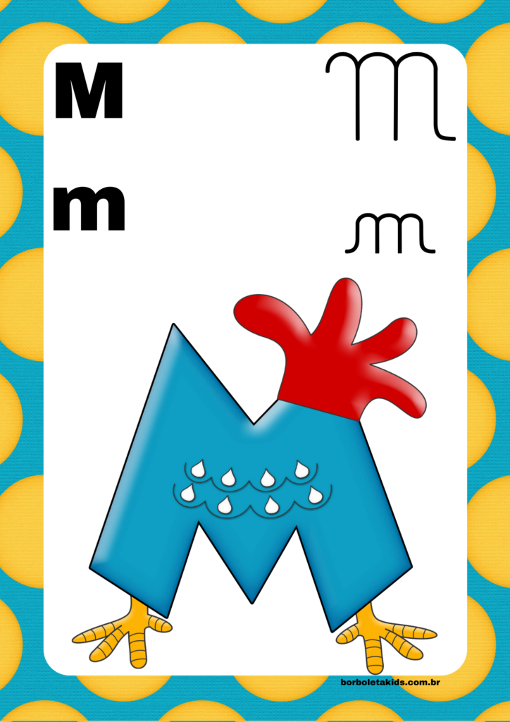 alfabeto de parede 14