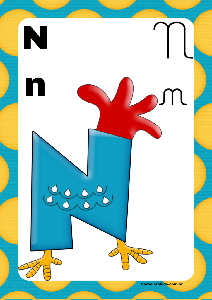 alfabeto de parede 15