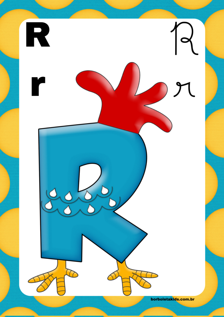 alfabeto de parede 19