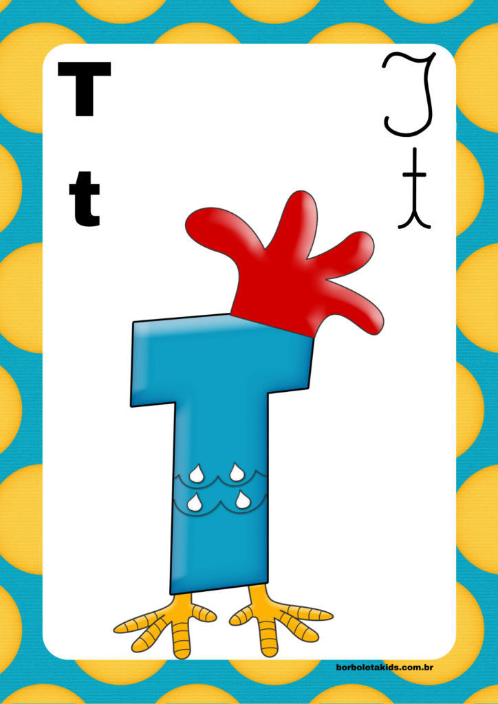 alfabeto de parede 21