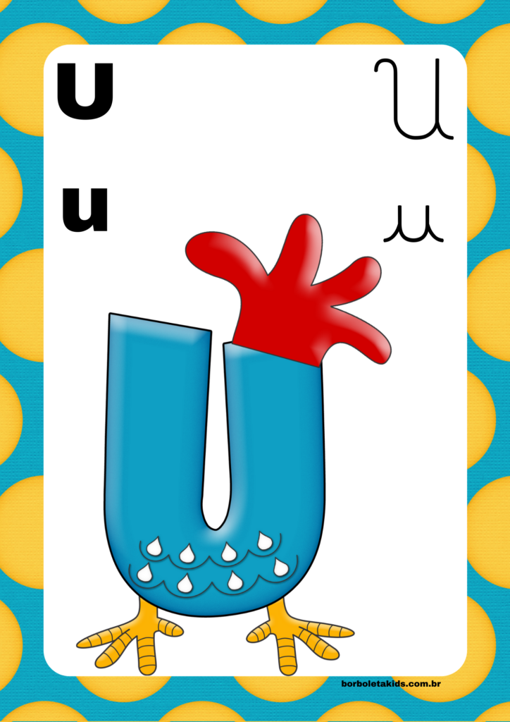 alfabeto de parede 22