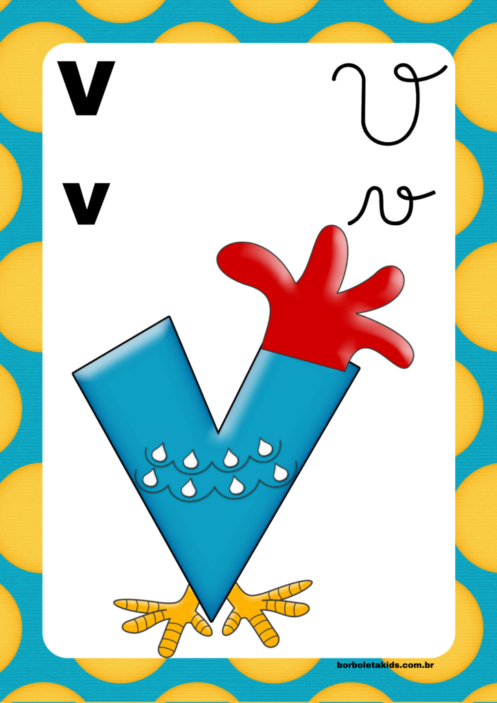 alfabeto de parede 23