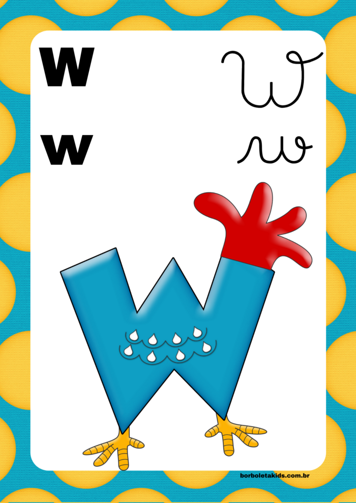 alfabeto de parede 24