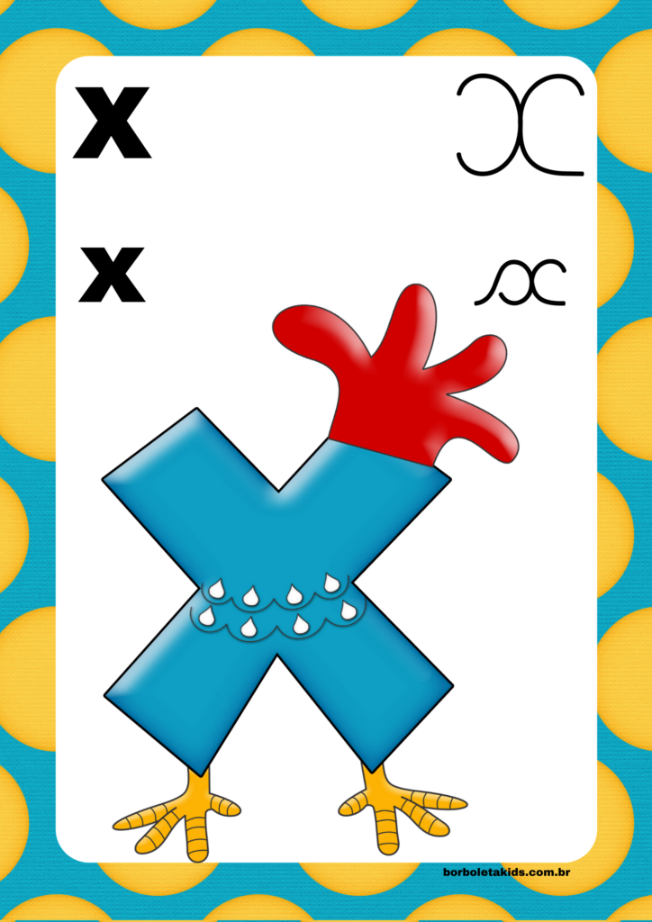 alfabeto de parede 25