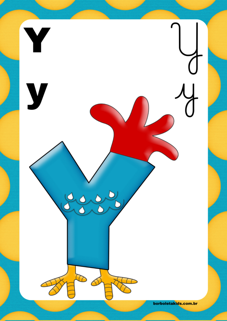 alfabeto de parede 26