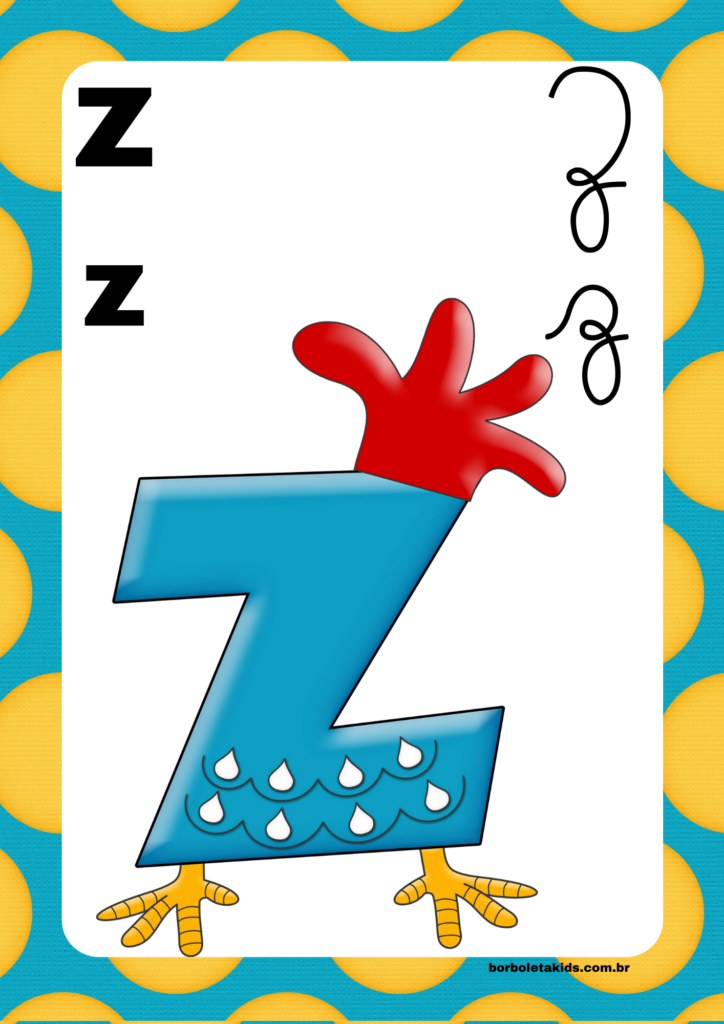 alfabeto de parede 27