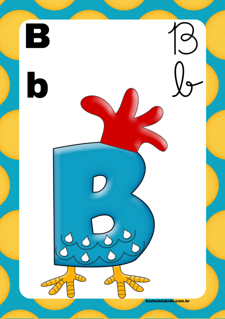 alfabeto de parede 3