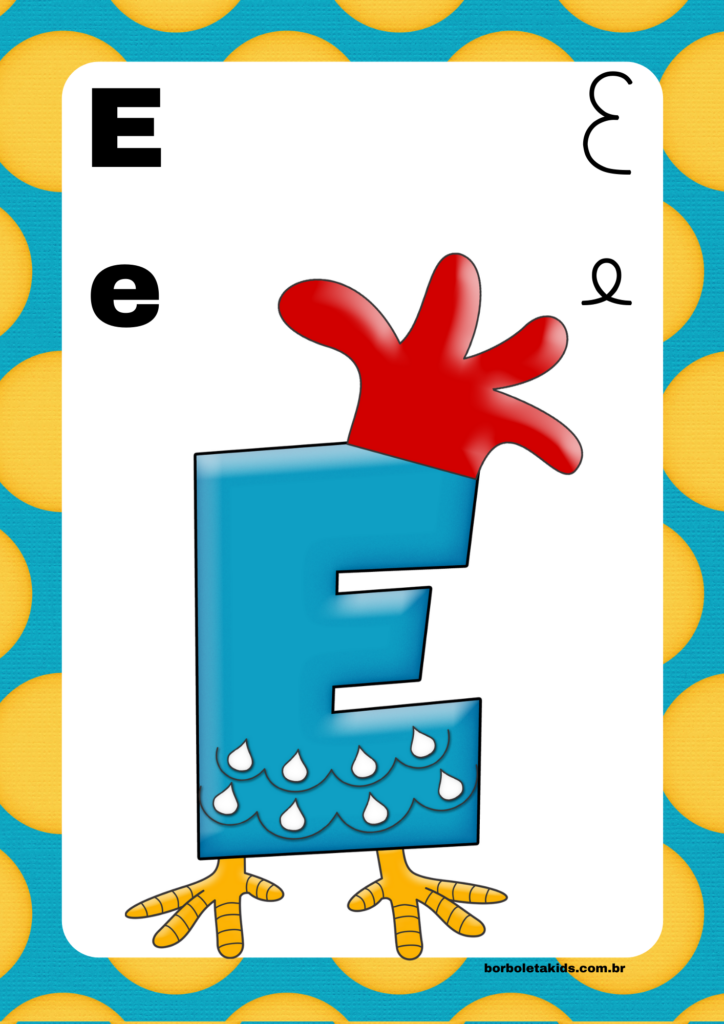 alfabeto de parede 6