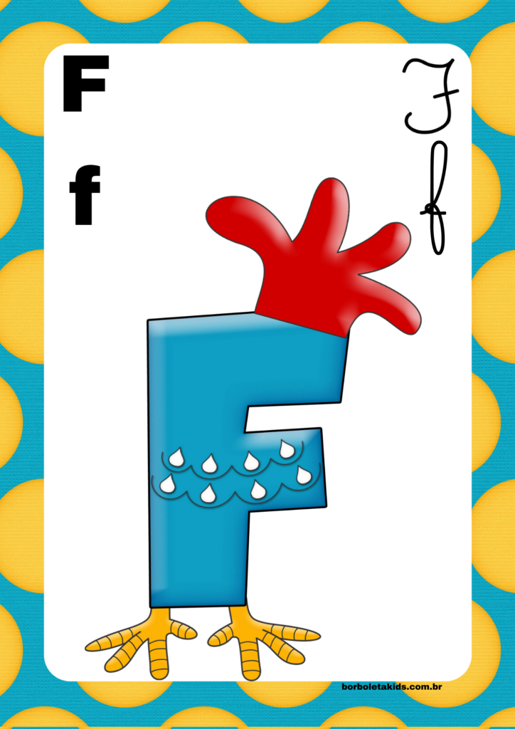 alfabeto de parede 7