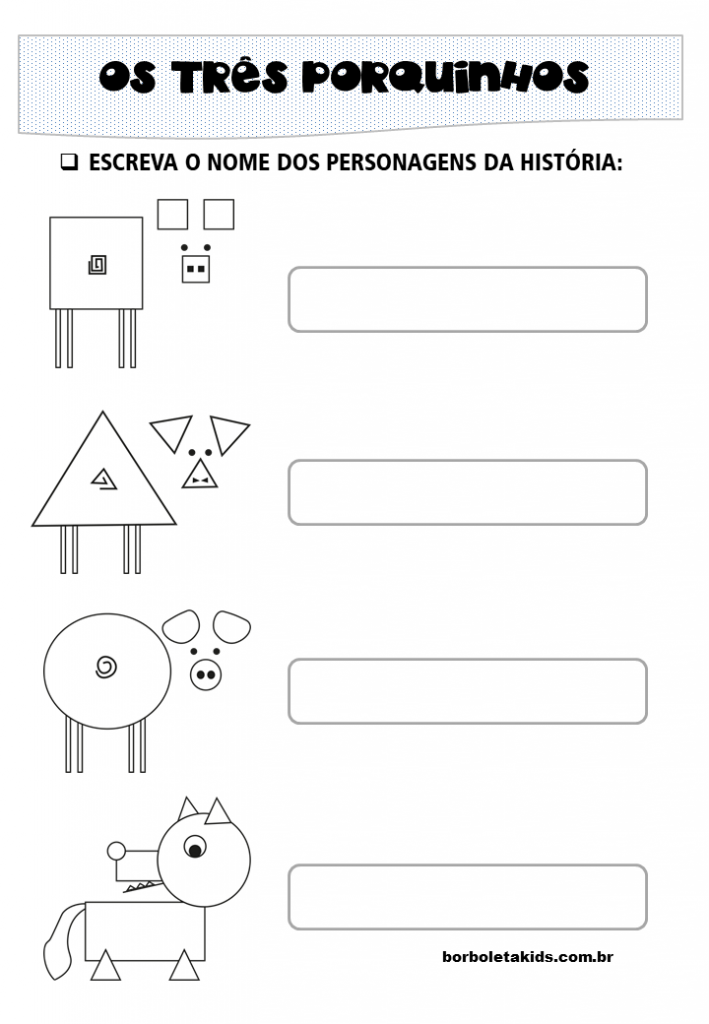Atividades com formas geométricas para educação infantil 3