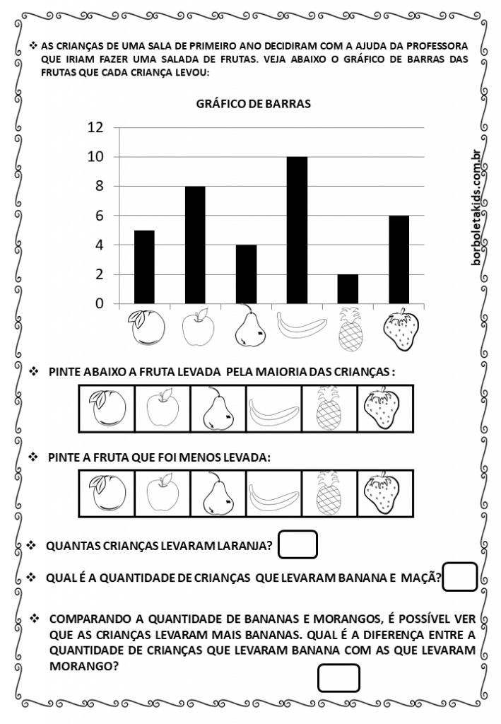 Atividades de Matemática 1º ano: adição, sequência numérica