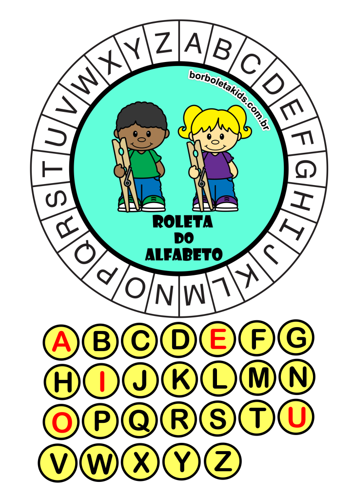 Atividades com o alfabeto na Educação Infantil