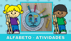 Atividades como alfabeto para Educação Infantil